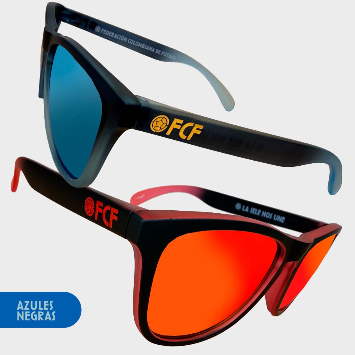 Doblete - azules y negras